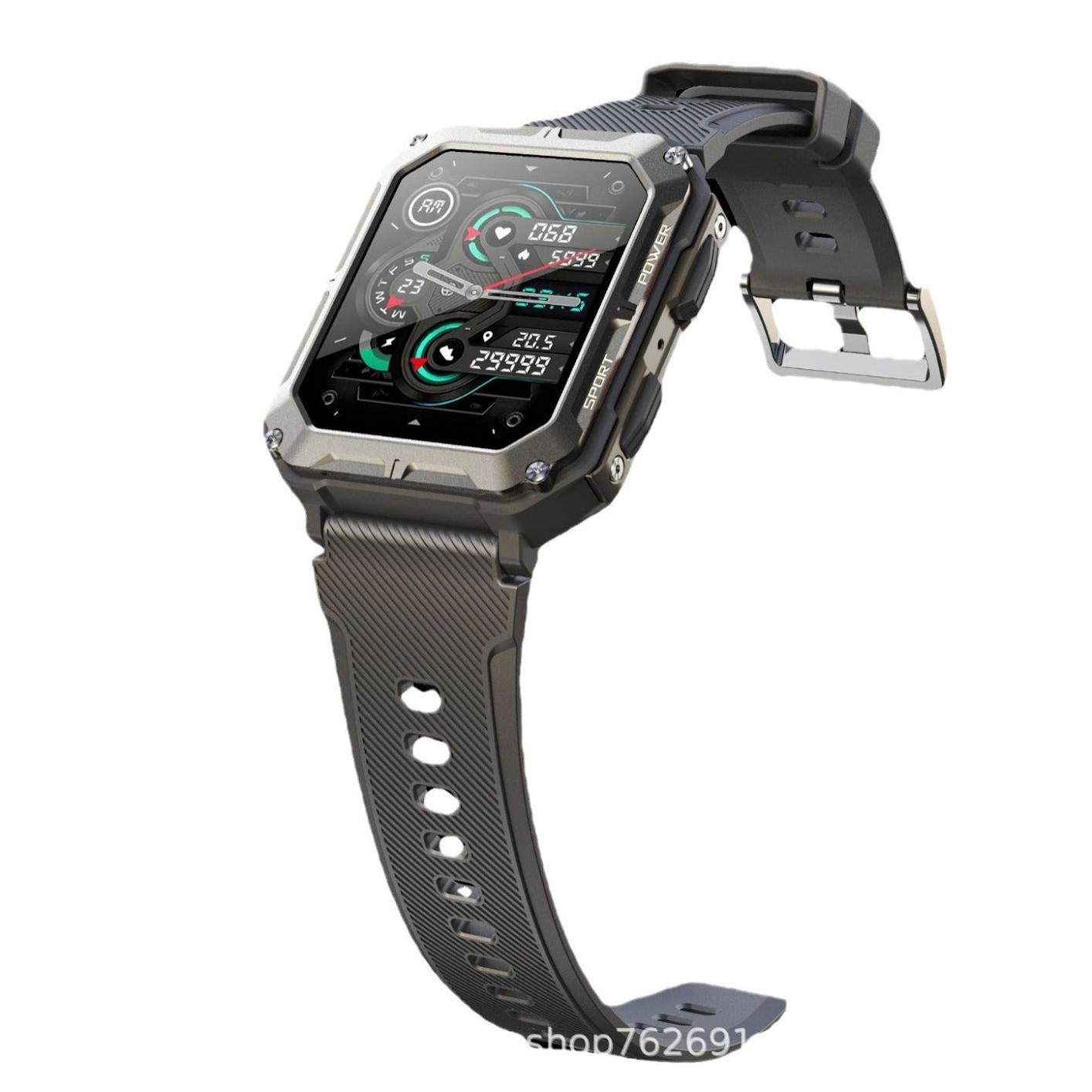 Smartwatch with charging cable