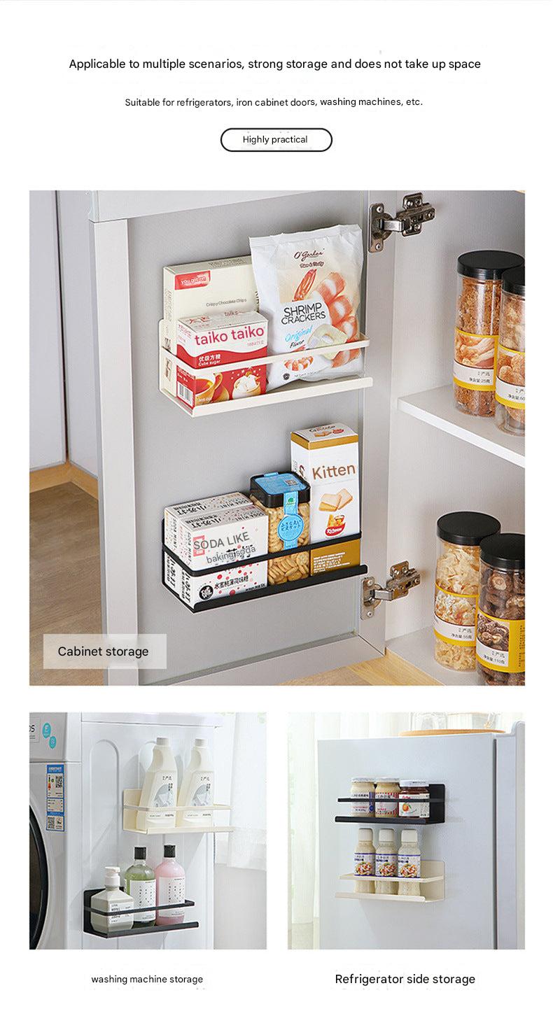 White carbon steel kitchen organizer