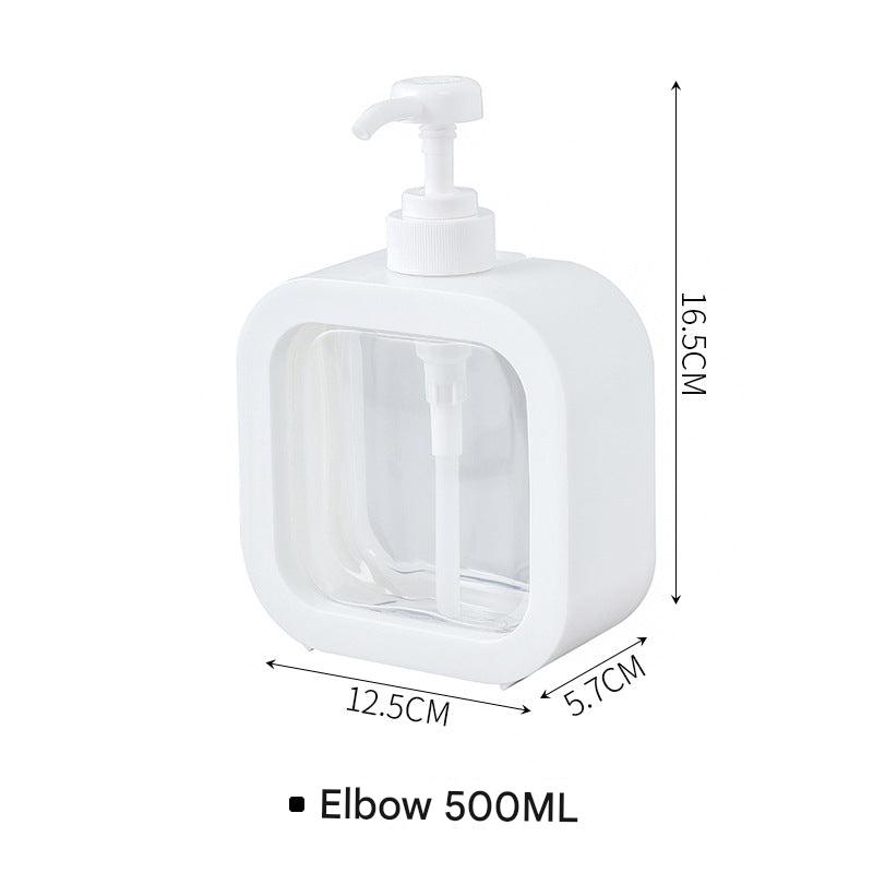 Travel-friendly liquid soap pump