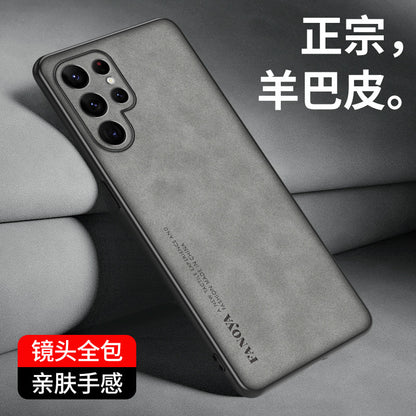 Premium Samsung Galaxy S24 Ultra Leather Case - Shockproof, Anti-Fingerprint, Customizable Cover for S23 FE / A54 / A34 / A13 5G