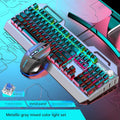 Deep Space Gray (Mixed Light) Blue Switch + Macro Programming Mouse