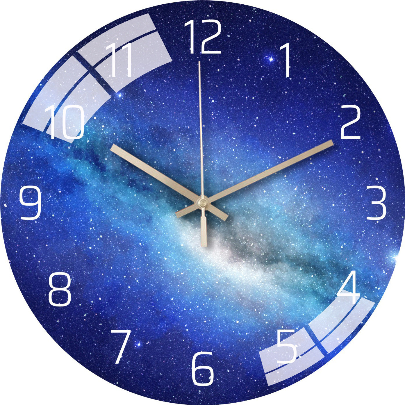 Elegant wall clock as home décor