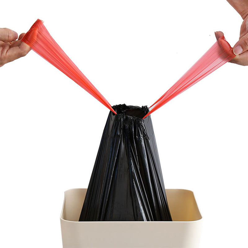 Drawstring trash bags for office use