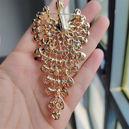 elegant vintage animal brooch