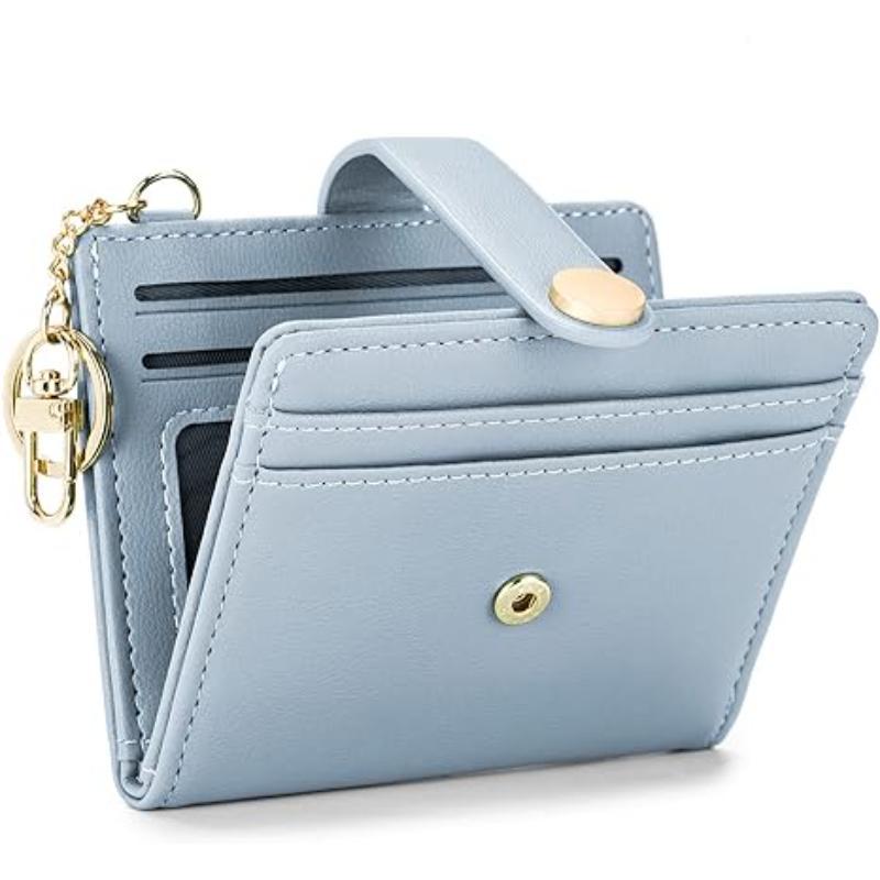 women's short wallet with multiple cards