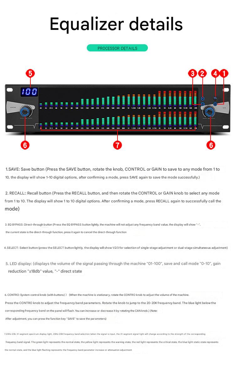 Equalizer in studio setting image 4