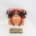 29#Eyeball Black Rose Headband