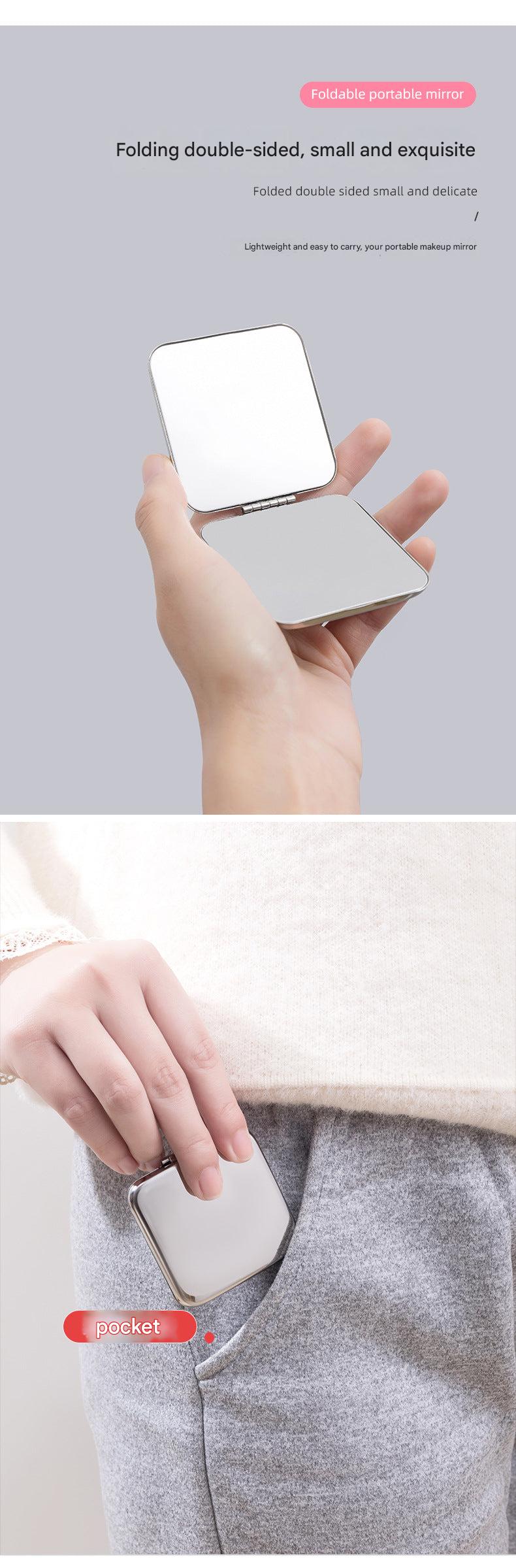 Folding Makeup Mirror in Various Shapes - Image 6