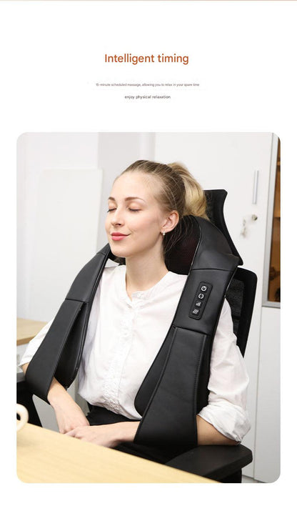 Electric Neck Massager with Heat Feature