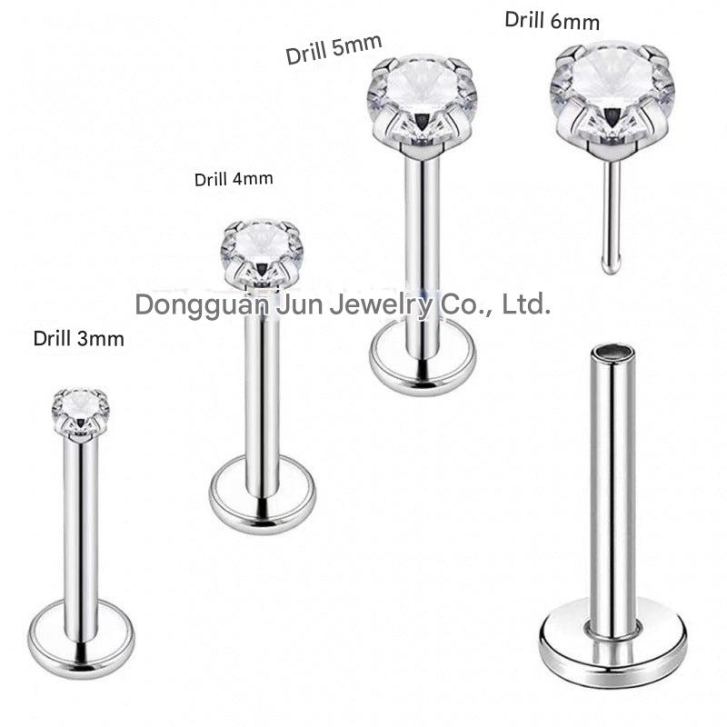 Stainless steel piercing jewelry image 3