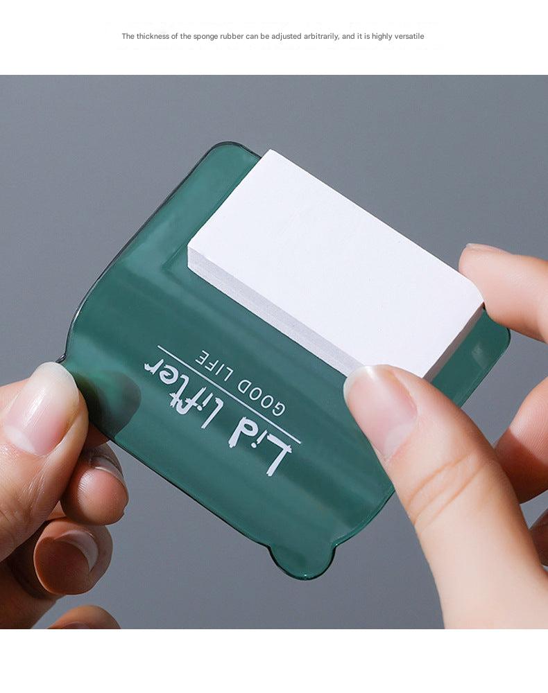 Toilet Lid Lifter in Transparent Green