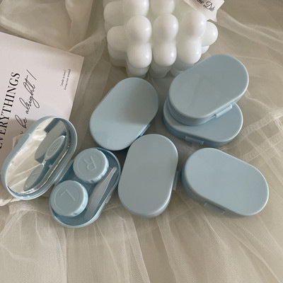High-quality plastic lens case - various colors