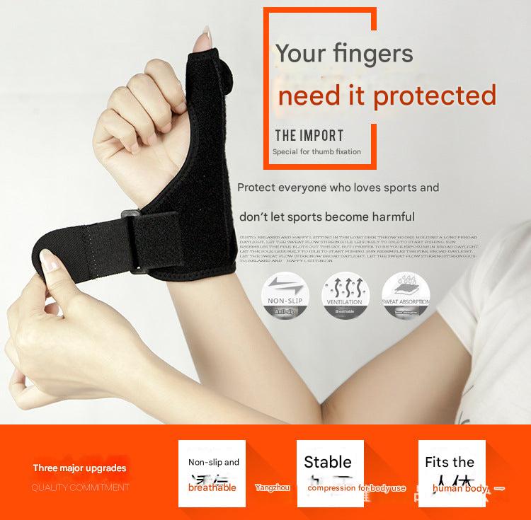 Adjustable wrist strap detail