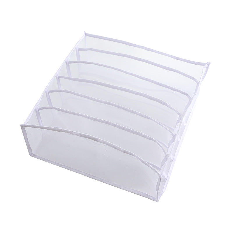 Photo displaying multi-compartment sock and lingerie organizer