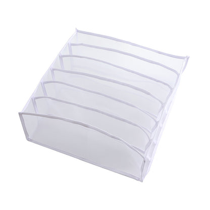 Photo displaying multi-compartment sock and lingerie organizer