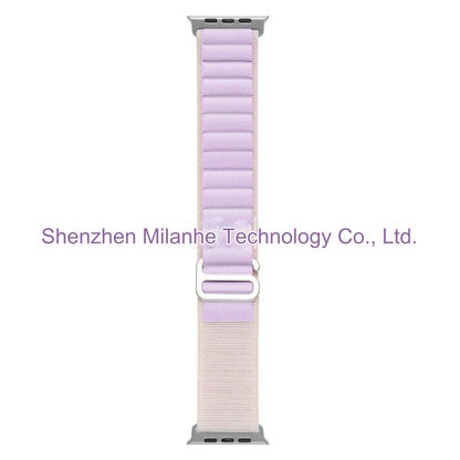 Durable Nylon Sport Strap for Apple Watch - Compatible with Ultra, Series 7 & More - Variety of Colors Available