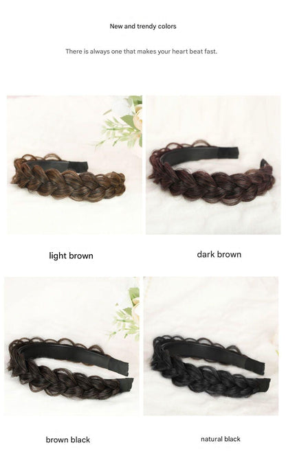 Stylish braided headband for casual looks