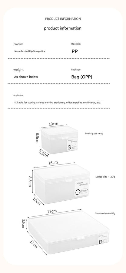 Clear plastic storage box with lid for organizing