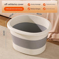 Gray Foot Soaking Bucket without Lid