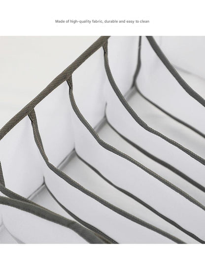 Image of nylon drawer organizer for underwear storage