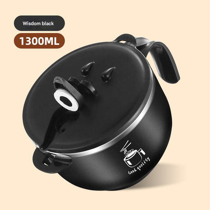 Compact storage stainless steel meal bowl