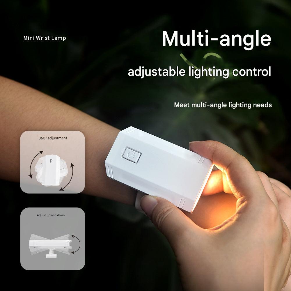 Stylish Geometric LED Reading Light for Dorms