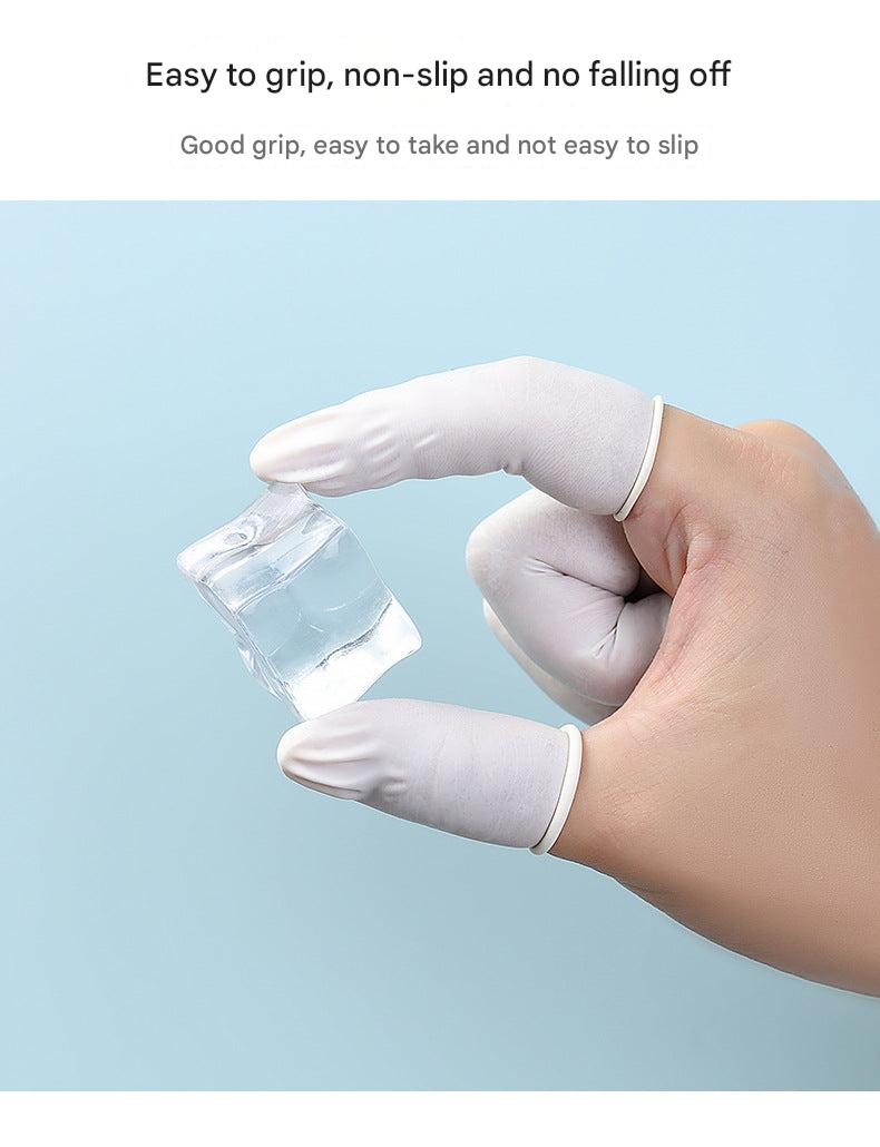 Disposable latex finger cots for beauty
