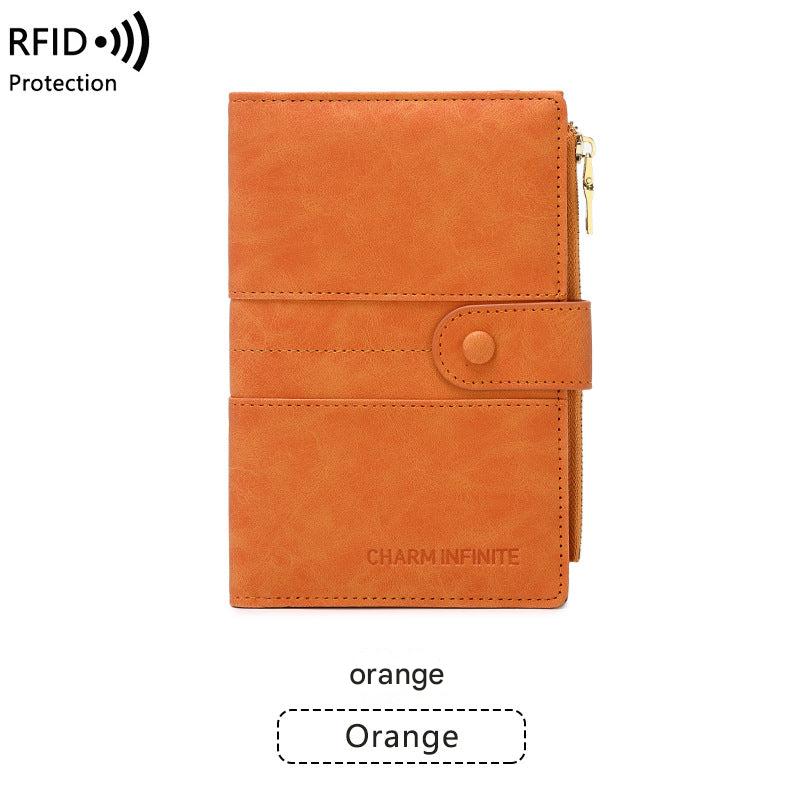 RFID passport holder in coffee