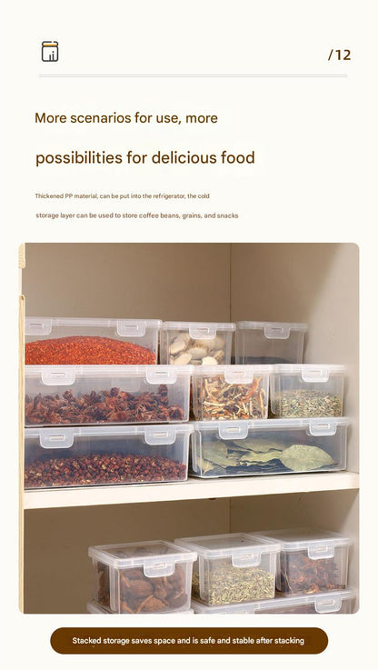 Modern square spice box design