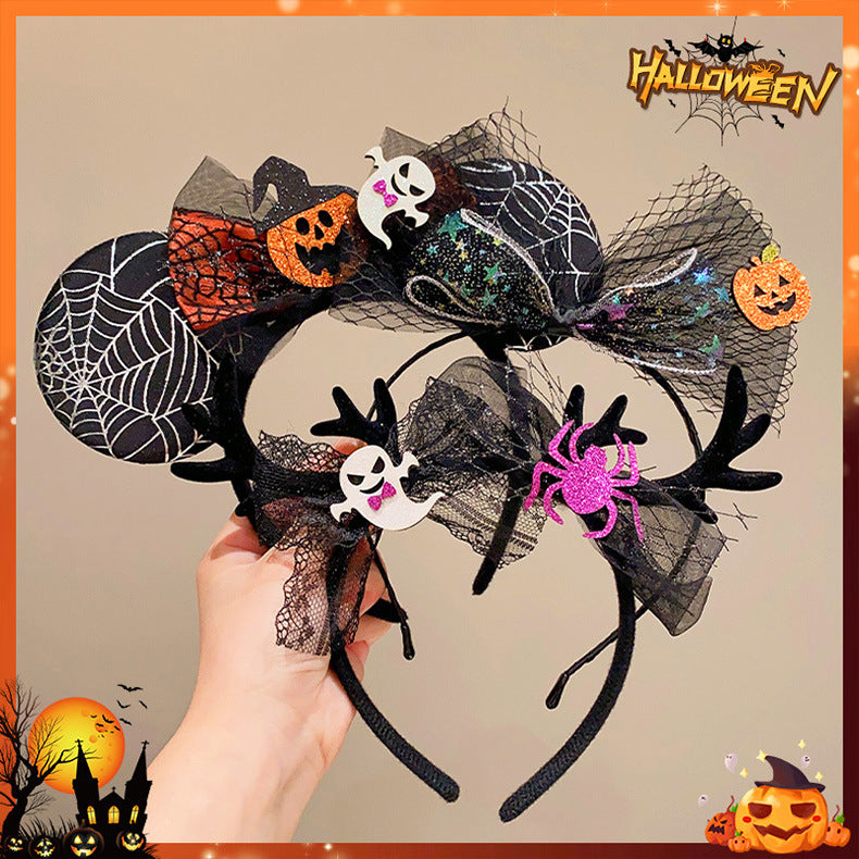 Spooky Costume Headbands for Halloween Celebrations