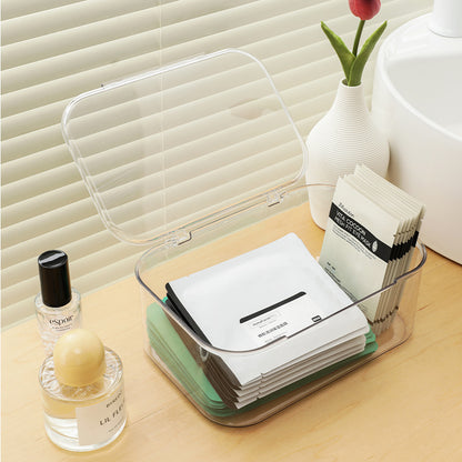 acrylic organizer for stationery and snacks