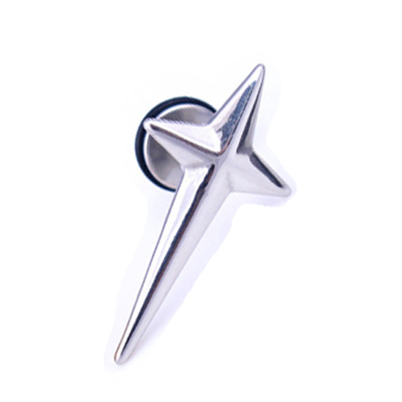 Durable titanium steel earrings for everyday fashion