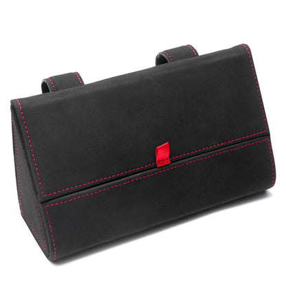 Durable suede sunglass clip for car