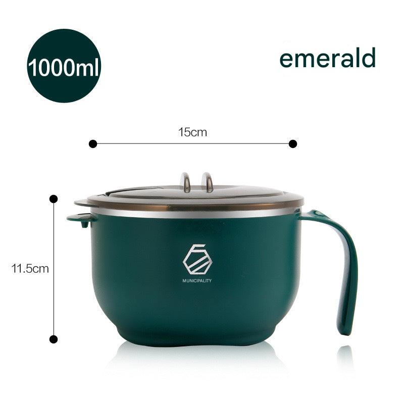 Durable bowl with drainage system for easy use