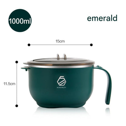 Durable bowl with drainage system for easy use