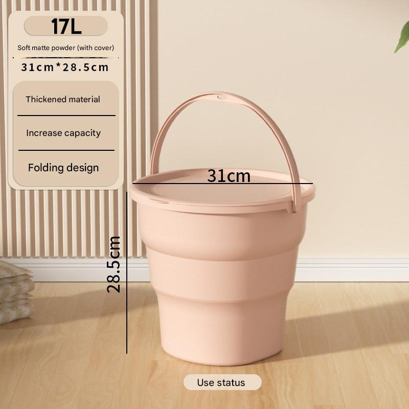Foldable outdoor water bucket image 1