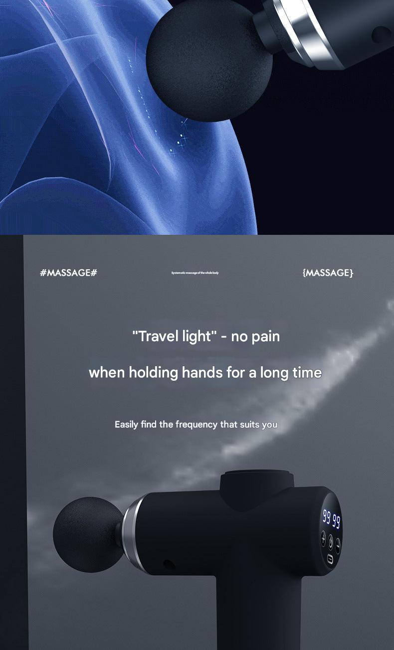 Image of the Portable Electric Massage Gun in Starry Gray