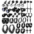 17 Pairs Black Set