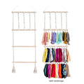 Headband storage strap: Bohemian F model (with 30 plastic hooks)