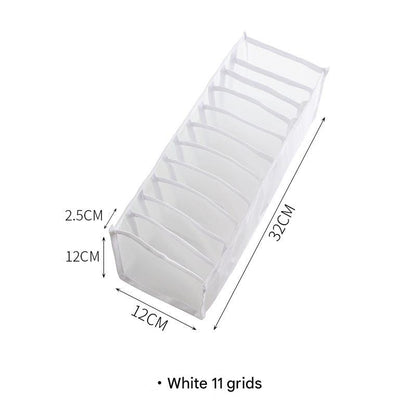 Image of nylon drawer organizer for underwear storage