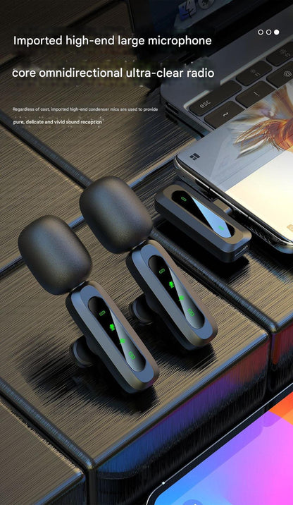 Portable microphone for live streaming image 8