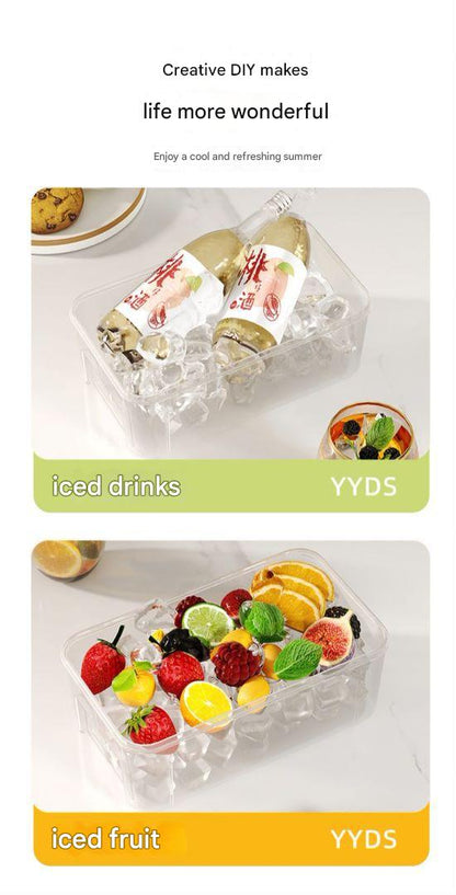 BPA-Free Ice Tray in vibrant colors