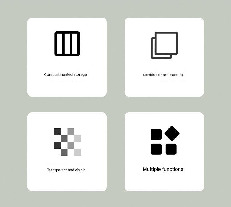 Modern organizing box for clutter