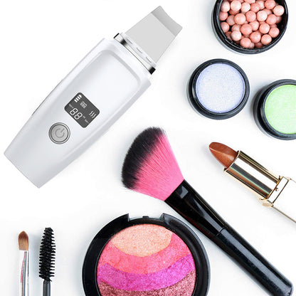 Portable skin scrubber with warranty