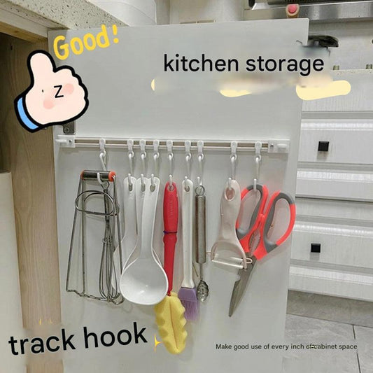 Modern minimalist kitchen storage solution