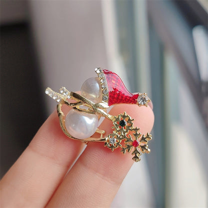 Snowman Brooch Gift Idea for Christmas