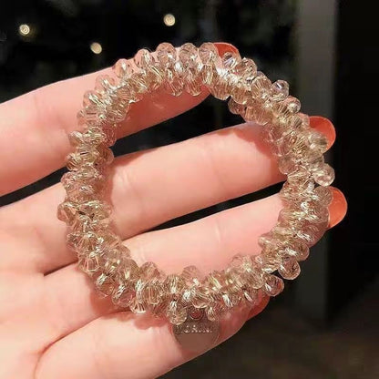 Chic Korean Pearl Hair Tie Bracelet Image 10