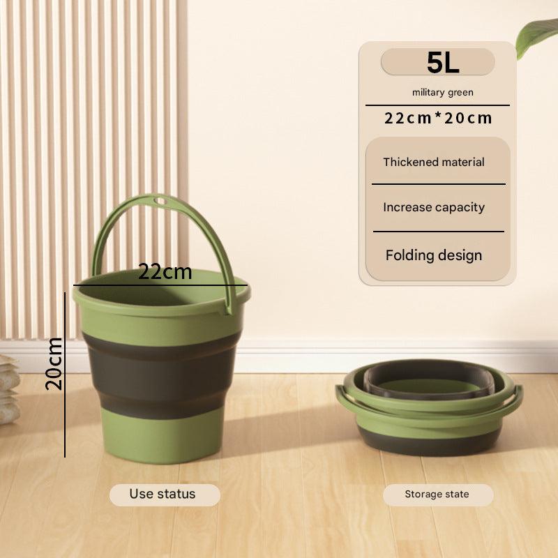 Thickened water bucket for washing car