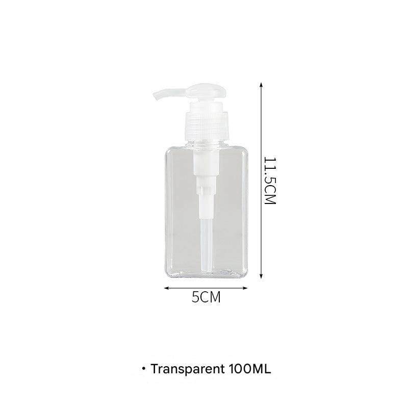 Portable travel bottle for liquid soap