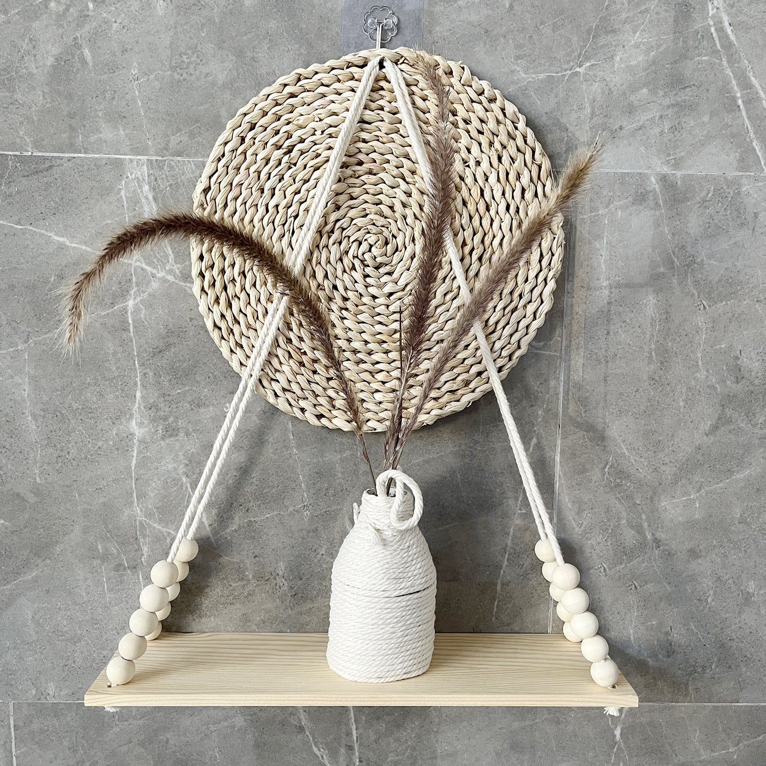 Unique indoor plant decor with boho design